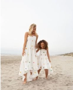 3D Rainbow Butterfly High Low Dress 15 3D Rainbow Butterfly High Low Dress -Lola + The Boys 3d rainbow butterfly high low dress lola the boys 29581319438438