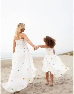 3D Rainbow Butterfly High Low Dress 17 3D Rainbow Butterfly High Low Dress -Lola + The Boys 3d rainbow butterfly high low dress lola the boys 29581319471206