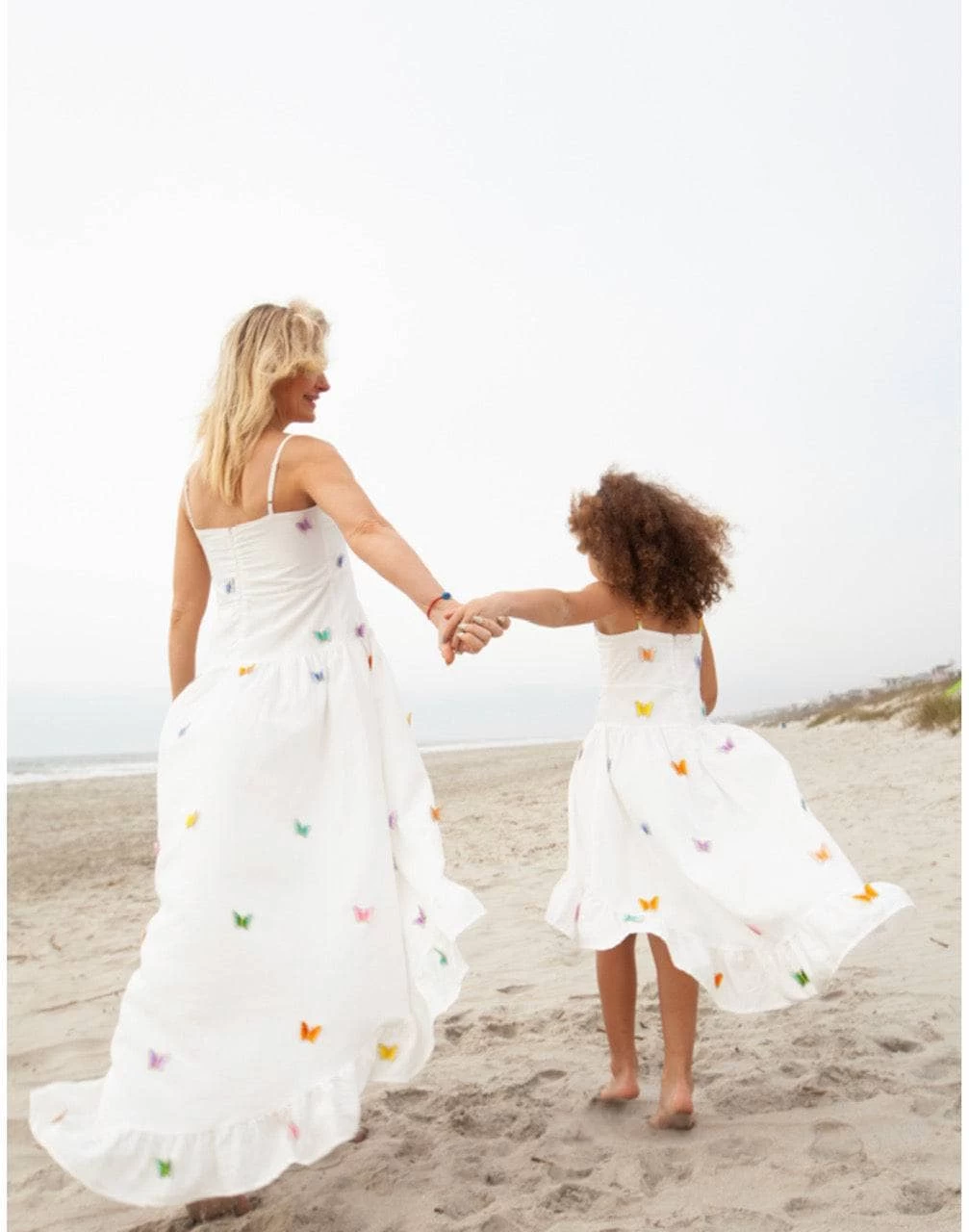 3D Rainbow Butterfly High Low Dress 8 3D Rainbow Butterfly High Low Dress - Image 6