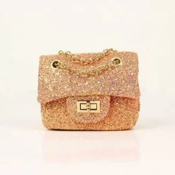Coco Glitter Purse -Lola + The Boys accessories coco glitter purse lola the boys 28314130186342
