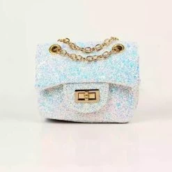 Coco Glitter Purse -Lola + The Boys accessories coco glitter purse lola the boys 28315335721062