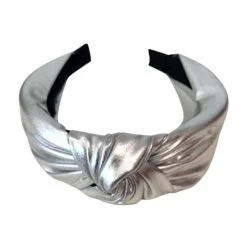 Metallic Knotted Headbands -Lola + The Boys accessories metallic knotted headbands lola the boys 15647466061926