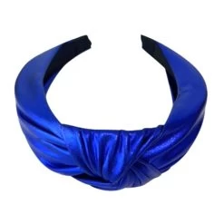 Metallic Knotted Headbands -Lola + The Boys accessories metallic knotted headbands lola the boys 28331644485734