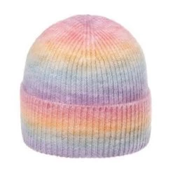 Ombre Stripe Beanie -Lola + The Boys accessories ombre stripe beanies lola the boys 28480225509478