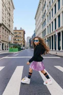 Super Fun Crystal Socks -Lola + The Boys accessories super fun crystal socks lola the boys 29668882808934