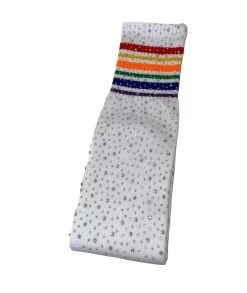 Super Fun Crystal Socks -Lola + The Boys accessories super fun socks lola the boys 28647051788390