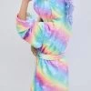 Unicorn Rainbow Star Robe -Lola + The Boys accessories unicorn lavender star bathrobe lola the boys 15577350996070