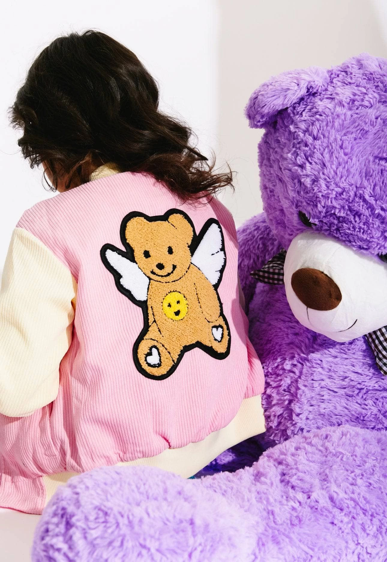 Angel Bear Corduroy Bomber 3 Angel Bear Corduroy Bomber