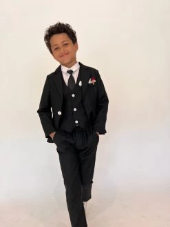 Black Night Special Occasion Suit -Lola + The Boys black night special occasion suit lola the boys 28896799359078