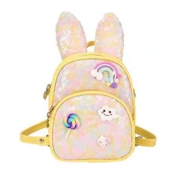 Bunny Charm Backpack -Lola + The Boys bunny charm backpack lola the boys 28755287081062