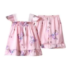 Bunny Silk Lounge Set