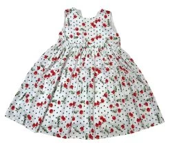 Cherry Polka Dot Dress -Lola + The Boys cherry pop dress lola the boys 28664958222438
