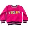 Crystal TEXAS Sweatshirt 2 Crystal TEXAS Sweatshirt -Lola + The Boys crystal texas sweatshirt lola the boys 29607488454758