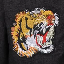 Dark Gray Tiger Suit Set -Lola + The Boys dark gray tiger suit set lola the boys 29618423005286