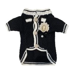 Coco Tweed Doggie Puppy Sweater -Lola + The Boys doggie coco tweed doggie sweater lola the boys 15203498557542