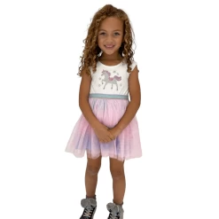 Crystal Unicorn Tutu Dress -Lola + The Boys dress crystal unicorn tutu dress lola the boys 29025946501222
