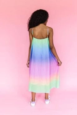 Rainbow Ombre Gem Dress 16 Rainbow Ombre Gem Dress -Lola + The Boys dress rainbow ombre gem dress lola the boys 28654959460454