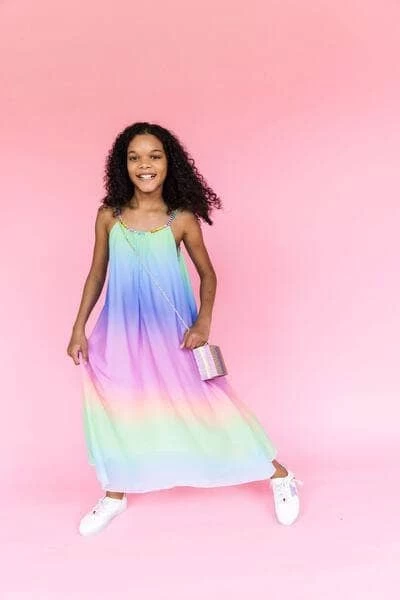 Rainbow Ombre Gem Dress 9 Rainbow Ombre Gem Dress - Image 7