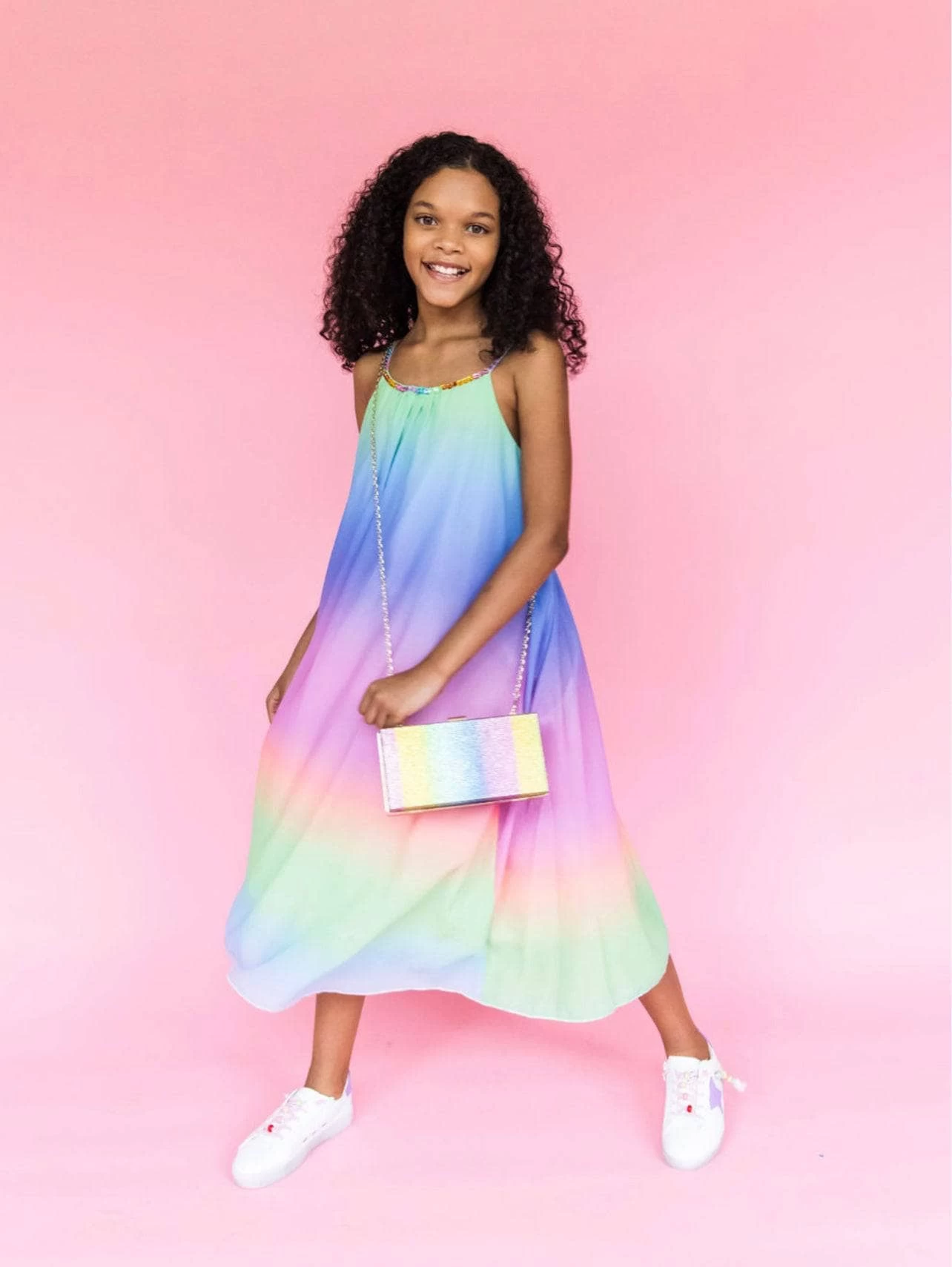 Rainbow Ombre Gem Dress 10 Rainbow Ombre Gem Dress - Image 8