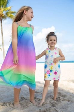 Rainbow Ombre Gem Dress 19 Rainbow Ombre Gem Dress -Lola + The Boys dress rainbow ombre gem dress lola the boys 28707115237478