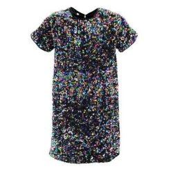 Shimmer Stardust Sequin Dress -Lola + The Boys dress shimmer stardust sequin dress lola the boys 28194768486502