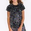 Shimmer Stardust Sequin Dress -Lola + The Boys dress shimmer stardust sequin dress lola the boys 29343927631974