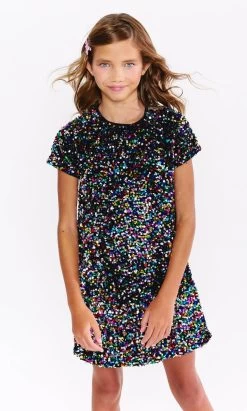 Shimmer Stardust Sequin Dress