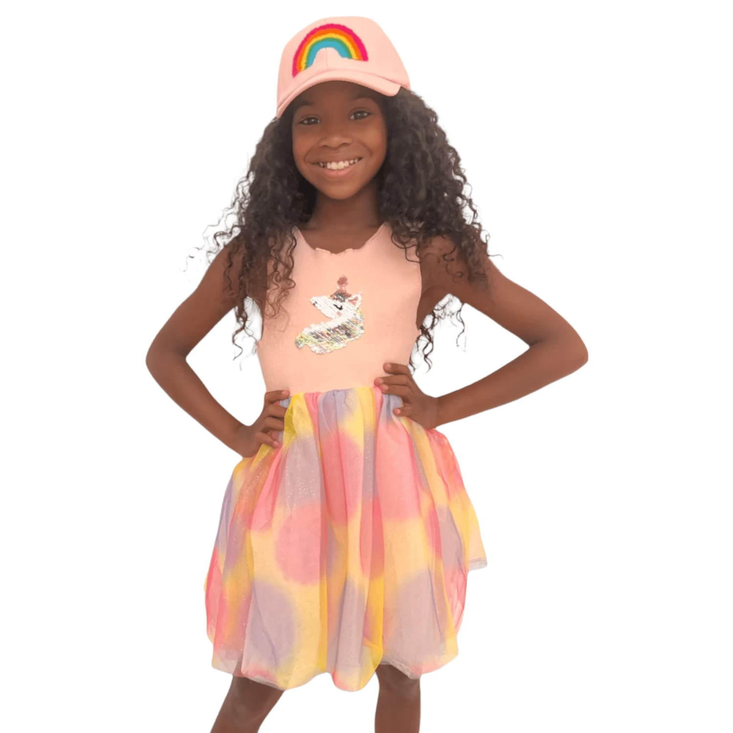 Sparkle Ombre Unicorn Tutu Dress 6 Sparkle Ombre Unicorn Tutu Dress - Image 4