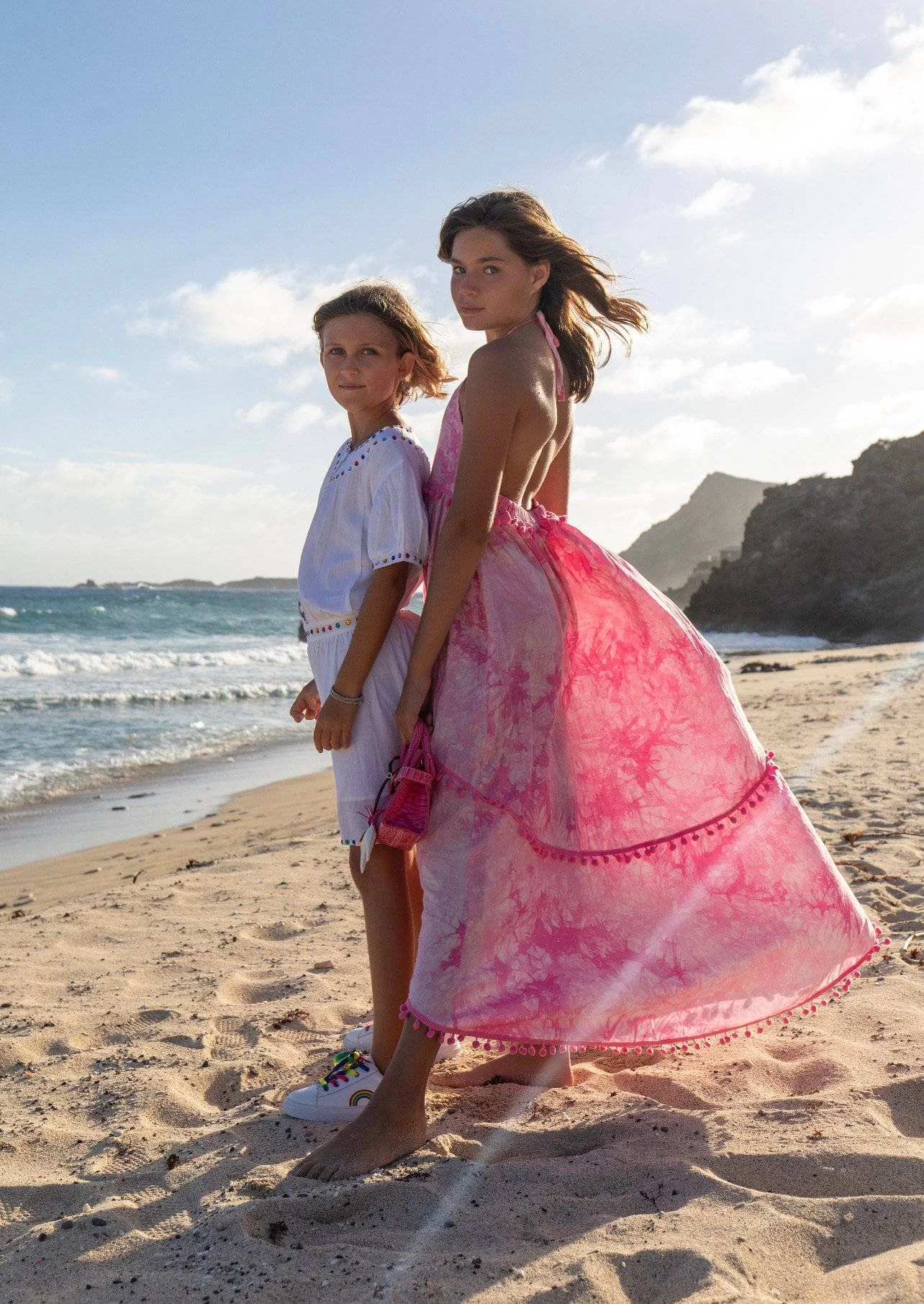 St. Barths Tie Dye Pom Pom Dress 8 St. Barths Tie Dye Pom Pom Dress - Image 6