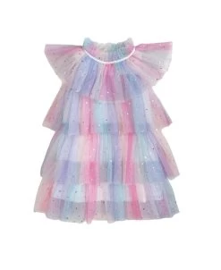 Sunset Stars Tulle Dress -Lola + The Boys dress sunset stars tulle dress lola the boys 29638602948710