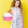 Happy Doodle Sequin Dress 2 Happy Doodle Sequin Dress -Lola + The Boys dresses happy doodle sequin dress lola the boys 29543025868902