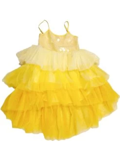 Paillette Ombre Sunshine High Low Dress -Lola + The Boys dresses paillette ombre sunshine high low dress lola the boys 29604733714534