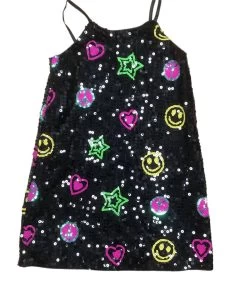 Peace And Love Sequin Tank Dress -Lola + The Boys dresses peace and love sequin tank dress pre order ships 10 29 lola the boys 29227880284262
