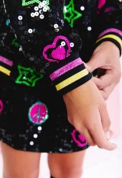 Peace And Love Sequin Tank Dress -Lola + The Boys dresses peace and love sequin tank dress pre order ships 10 29 lola the boys 29349014503526