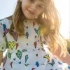 Rainbow Cheetah Heart Dress -Lola + The Boys dresses rainbow cheetah heart dress lola the boys 29605342380134