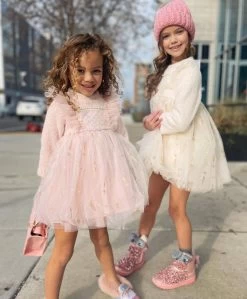 Snow Angel Dress -Lola + The Boys dresses snow angel dress lola the boys 28582877855846