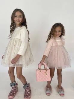 Snow Angel Dress -Lola + The Boys dresses snow angel dress lola the boys 28582879133798