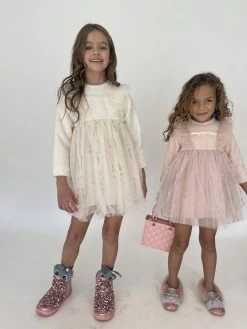 Snow Angel Dress -Lola + The Boys dresses snow angel dress lola the boys 28582888505446