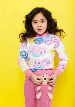 Emoji Fun Sweater -Lola + The Boys emoji fun sweater lola the boys 29471867863142