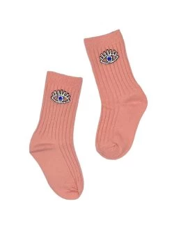 Evil Eye Crystal Socks