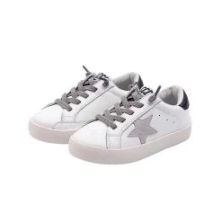 Black Starboy Sneakers -Lola + The Boys footwear black starboy sneakers lola and the boys 15507899154534