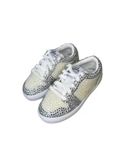 Diamonds And Pearls White Sneakers 11 Diamonds And Pearls White Sneakers -Lola + The Boys footwear diamonds and pearls white sneakers lola the boys 29645968638054