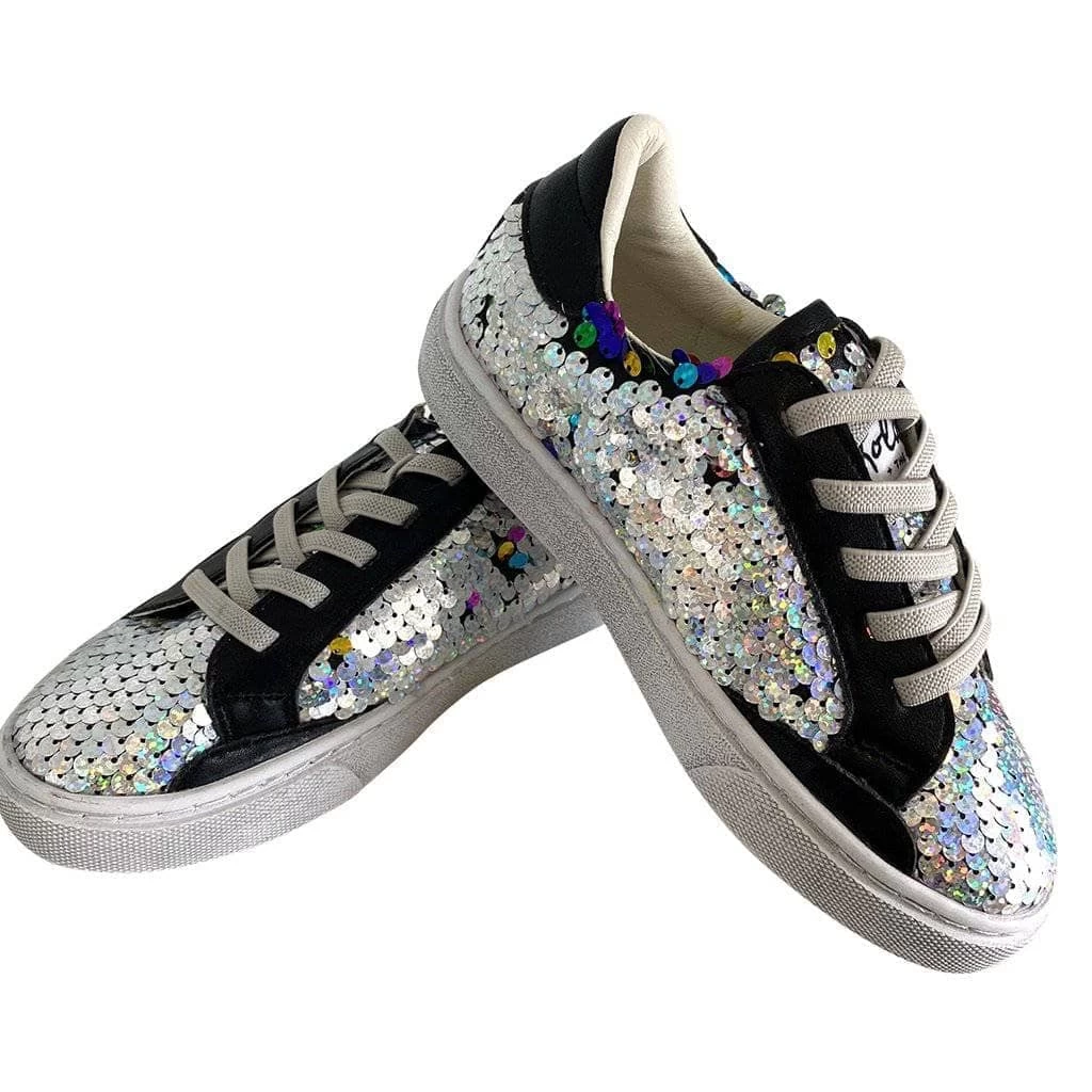Midnight Sequin Flip Sneakers 4 Midnight Sequin Flip Sneakers - Image 2