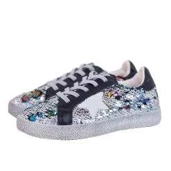 Midnight Sequin Flip Sneakers 12 Midnight Sequin Flip Sneakers -Lola + The Boys footwear midnight sequin flip sneakers lola the boys 28328101412966