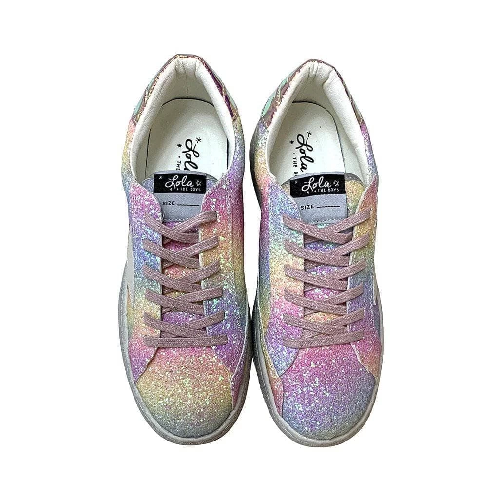 Ombre Glitter Star Sneaker 8 Ombre Glitter Star Sneaker - Image 6