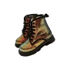 Sequin Combat Boots -Lola + The Boys footwear sequin combat boots lola the boys 29641093185638