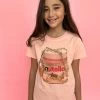 Forbidden Nutella T-Shirt Pink -Lola + The Boys forbidden nutella t shirt pink lola the boys 29399618093158