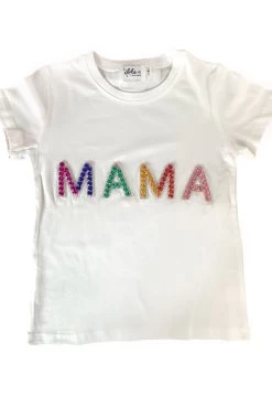Women's Gems MAMA T-shirts -Lola + The Boys gems mama tshirt lola the boys 28841042051174