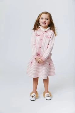 Gingham Gem Sweater Set 13 Gingham Gem Sweater Set -Lola + The Boys gingham gem sweater set lola the boys 29500288139366