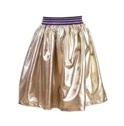 Goldie Foil Skirt -Lola + The Boys goldie foil skirt lola the boys 28311469523046